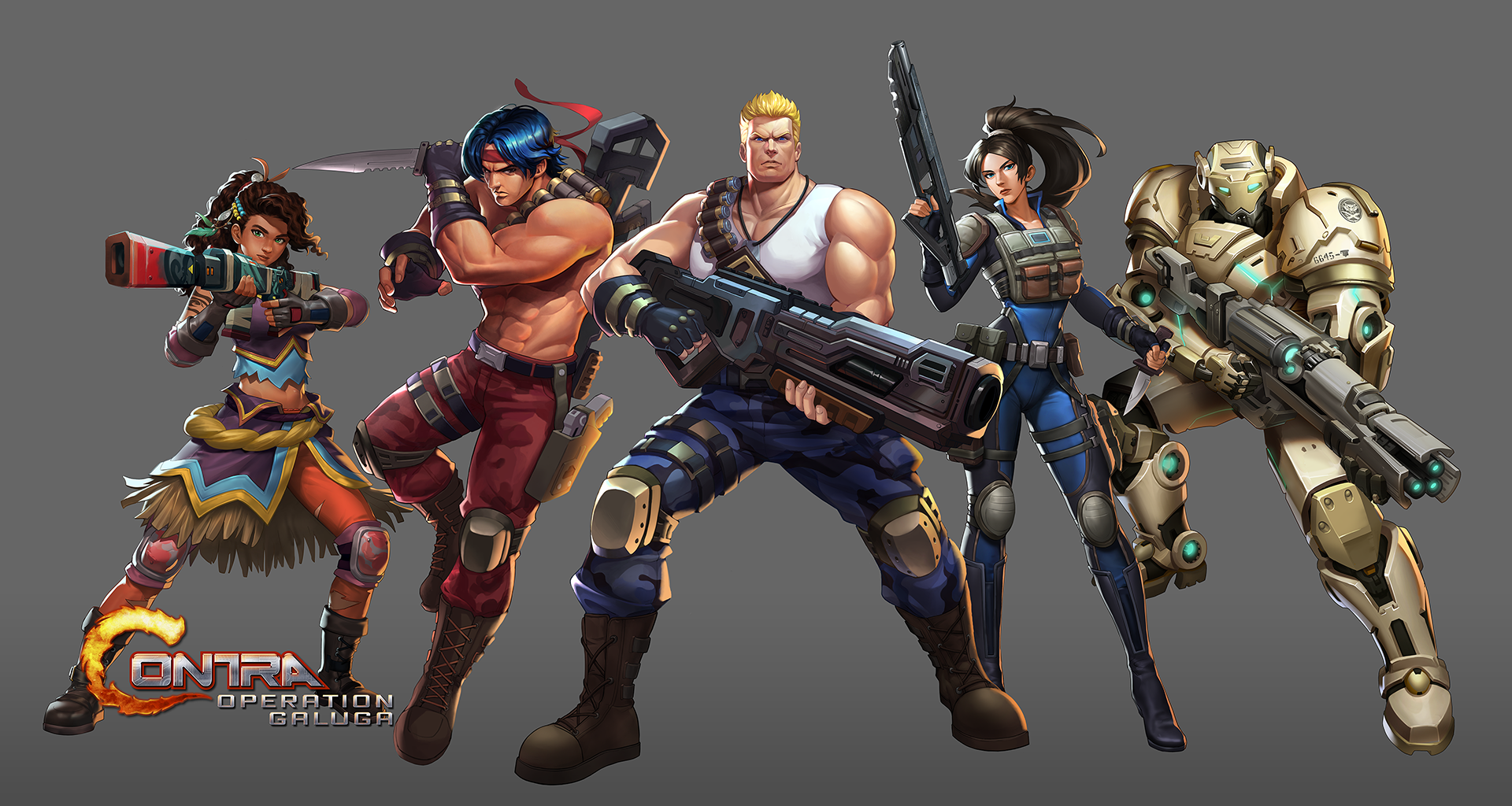 Contra: Operation Galuga Reveals Playable Cast, Gameplay Modes, Screenshots & More
