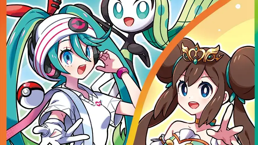 Hatsune Miku Pokémon Project Voltage Collab Reveals Art of Champion Rosa
