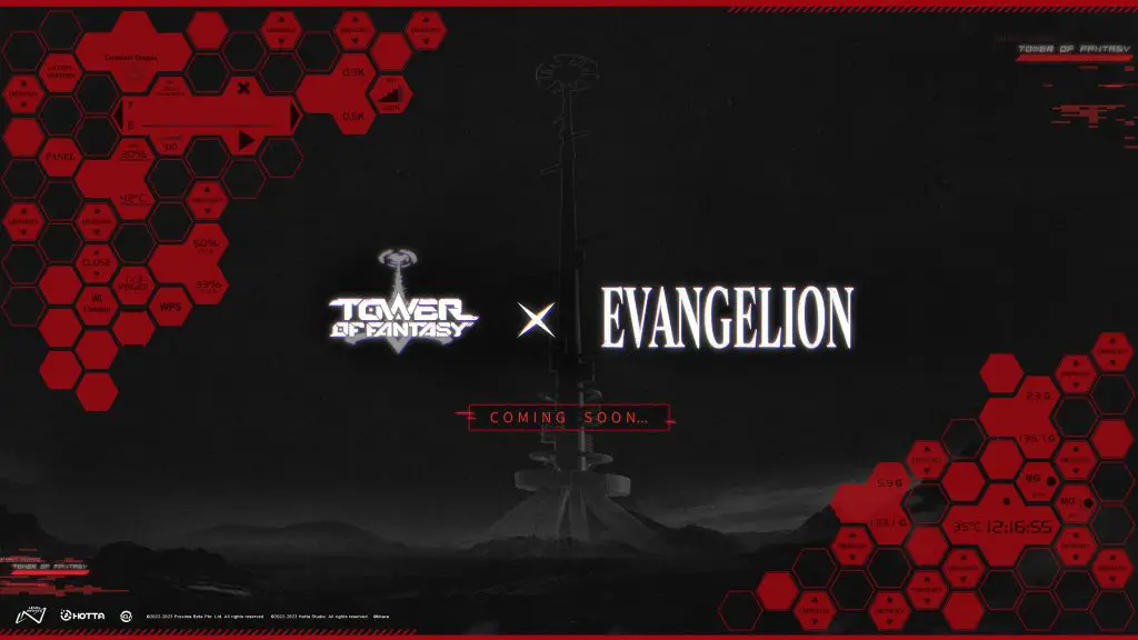 tower of fantasy evangelion collab first announcement EN