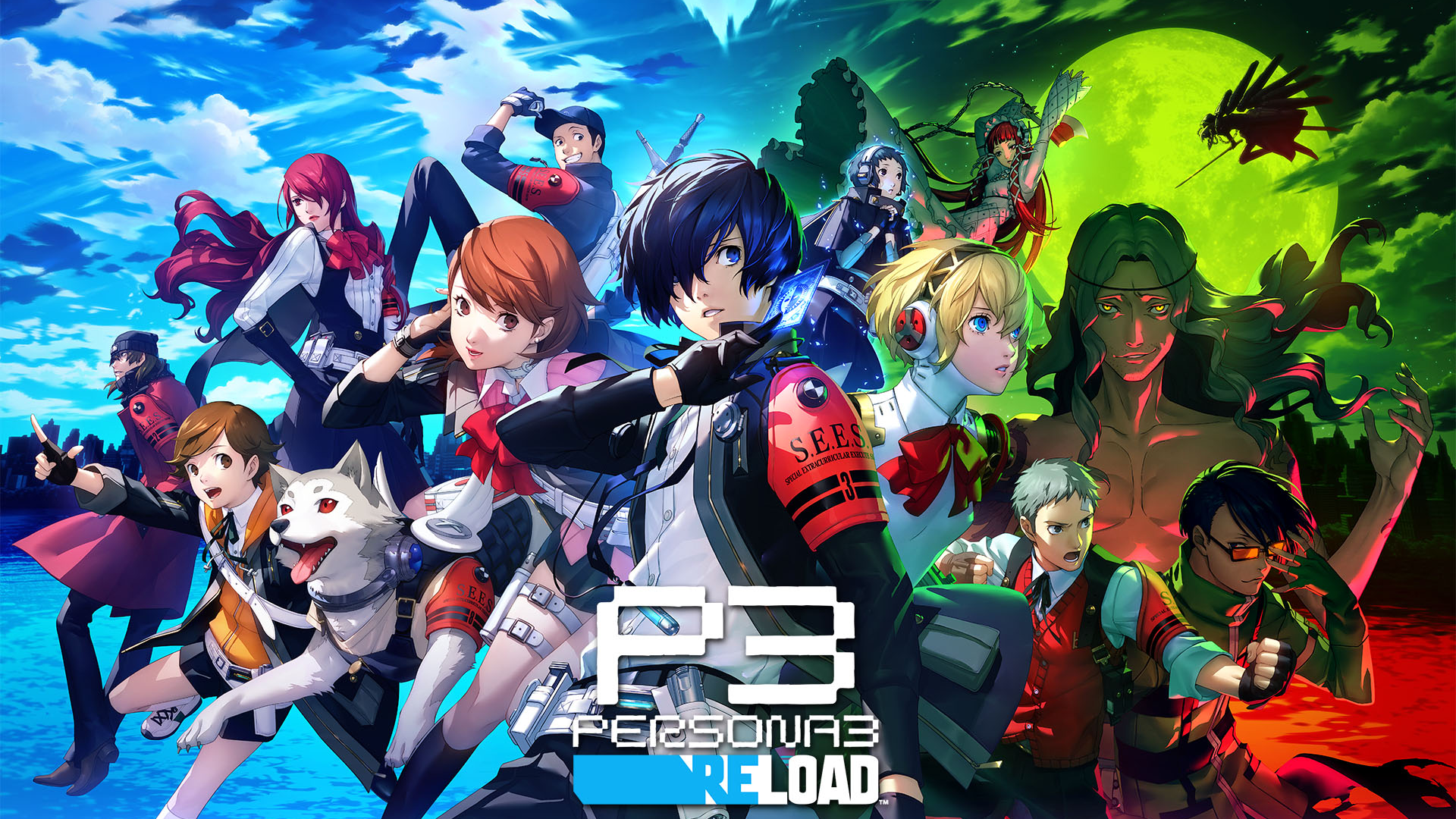 Persona 3 Reload Reveals New Key Art Featuring SEES and Strega