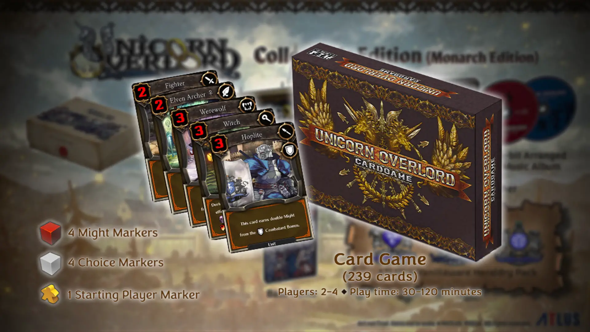 New Unicorn Overlord Trailer Details Real-Life Card Game Included in Collector’s Edition