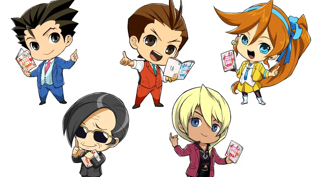 Apollo Justice: Ace Attorney Trilogy Adult Textbook Collab Reveals New Character Art