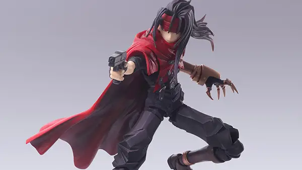 Final Fantasy VII Cid, Yuffie, Cait Sith, and Vincent Bring Arts Figures Announced for Pre-Order