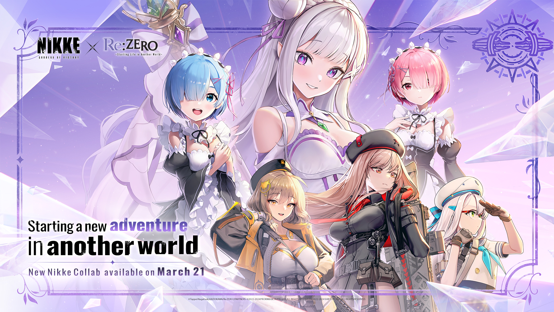 Goddess of Victory: Nikke Reveals Re:ZERO Collab Launching Later This Month