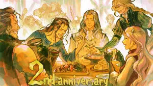 Triangle Strategy Reveals 2nd Anniversary Artwork