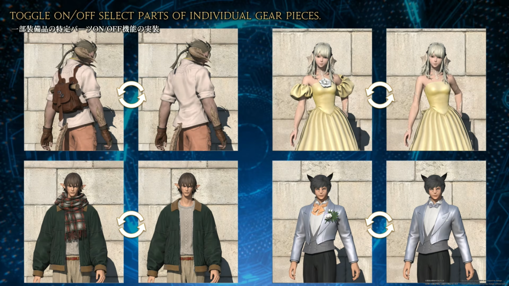 costume customization